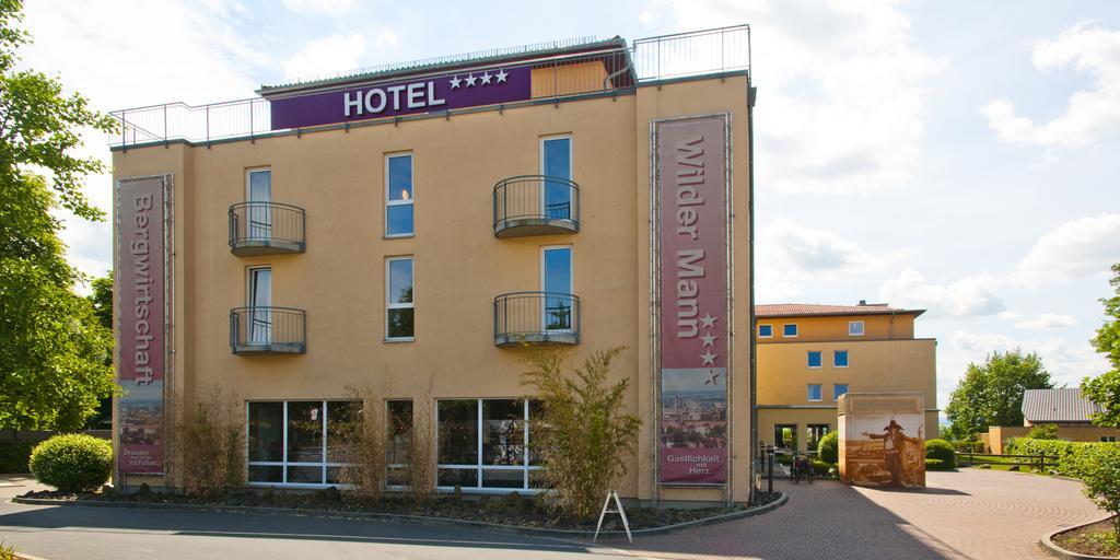 Bergwirtschaft Wilder Mann Hotel Und Restaurant Dresden Exterior foto